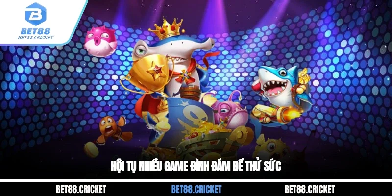 Hội tụ nhiều game đình đám để thử sức